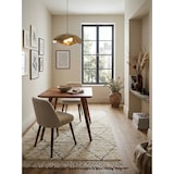 thumbnail of Retro Landhausstil Esstisch Massivholz - Braun, Handgefertigt. 80x80x76 cm | Kadima Design