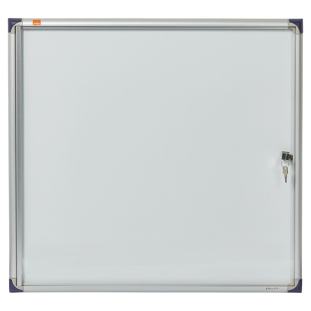 nobo Schaukasten, extraflach, Metall-Rückwand, 6 x DIN A4