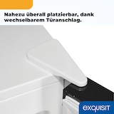thumbnail of Exquisit Gefrierschrank, 145 Liter, Standgerät, 4-Sterne-Gefrieren, -18 °C, Gefrierschubladen, leise, GS5145-050C weiss