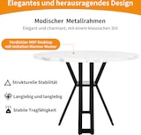 thumbnail of Merax Runder Esstisch 100 x 100 x 76cm mit kleinem Stauraum, marmorierte MDF-Platte, für 4-6 Personen, Schwarz