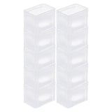 thumbnail of PROREGAL MegaDeal 10x Transparenter Eurobehälter BasicLine mit geschlossenem Griff und Klickdeckel | HxBxT 22x20x30cm | 9,4 Liter | Eurobox