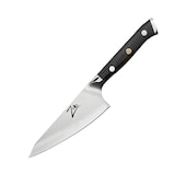 thumbnail of Alpha-Royal Japanese Serie 4,5` Honesuki Messer Damaszener-Stahl Schwarz