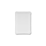 thumbnail of Teller rechteckig aus biologisch abbaubarer Pappe, unbeschichtet, Maße: 10 x 16 cm  3000 Stück