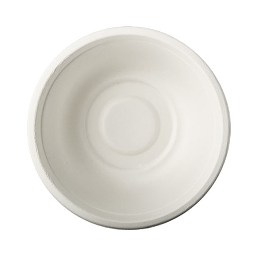 PAPSTAR, Schalen, suikerriet "pure" 500 ml Ø 15,5 cm · 5,4 cm wit