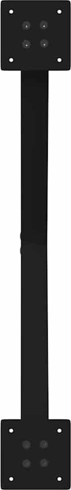thumbnail of vidaXL Couchtischbeine X-Form 2 Stk. Schwarz 70x(42-43) cm Stahl