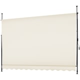 thumbnail of tectake Klemmmarkise mit Handkurbel, höhenverstellbar - 300 x 180 cm beige