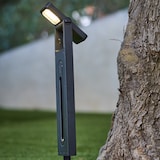 thumbnail of Lumisky 2 Potelets solaires orientables BRITY H49cm 200LM Plastique Noir