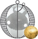 thumbnail of Spiegelkugel 75cm gold Safety Discokugel Mirrorball Party Disko Deko