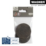 thumbnail of WAGNER Anti-Rutsch Pads 4tlg. - Ø 60 x 3 mm, Filz Mix, selbstklebend, rutschhemmend - 16016099