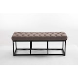 thumbnail of Bank Amun B stof taupe/120 cm