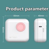 thumbnail of Mini Imprimante Sans Fil Portable Pour Photos Et Étiquettes 14 Langues YONIS