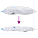 thumbnail of vidaXL Vacuüm opbergzakken 50 pcs Transparant en blauw 70 x 50 cm