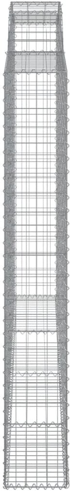thumbnail of vidaXL Gabionen mit Hochbogen 5 Stk. 300x30x200/220cm Verzinktes Eisen