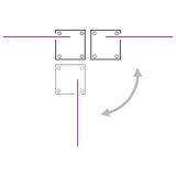 thumbnail of vidaXL Windscherm uittrekbaar 100x600 cm bruin
