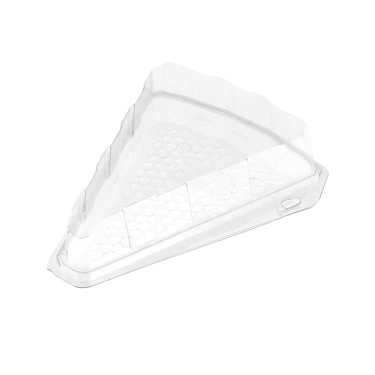 MONOUSO - Embalagem Tampa Porção Bolo 16,2x13,5x5cm 1/8 Ø26cm (600 Uds)