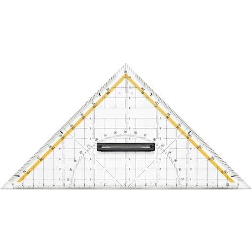 Viking Geodreieck Transparent 25 cm