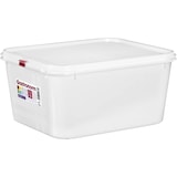 thumbnail of Pack 6 Tupper rectangular reutilizable con tapa, apto para microondas, lavavajillas y congelador. Medidas: 324x265x150 10L