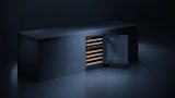 thumbnail of Küppersbusch Unterbau-Weinklimaschrank mit 2 Temperaturzonen für bis zu 46 Flaschen FWKU1851.0S
