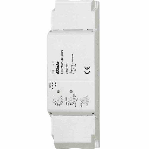 Funk-Aktor, 868MHz, Unterputz, 230V AC, 4k, geeignet für Pulsdrücker, geeignet für Schalter, mit Funkhandsender, FSR71NP-4x-230V
