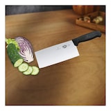 thumbnail of Victorinox coltello chef tipo Cinese cm 18, in acciaio inox, manico in fibrox