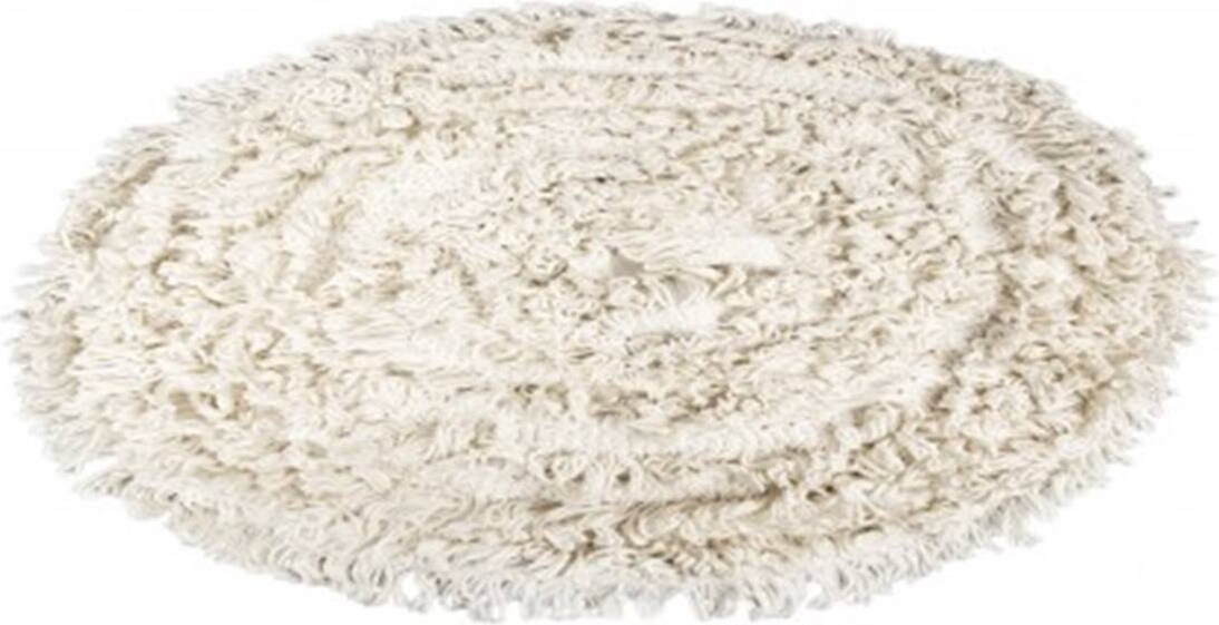 Umkehrbare Baumwollscheibe - Teppich - Durchmesser 432 mm - Tampon.