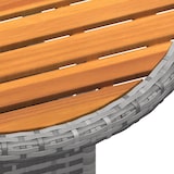 thumbnail of vidaXL 3-tlg. Garten-Bistro-Set Poly Rattan Grau
