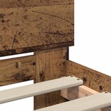 thumbnail of vidaXL Bettrahmen mit Kopfteil Altholz 75 x 190 cm Holzwerkstoff