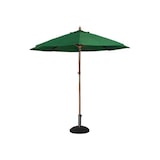 thumbnail of Guarda-sol profissional de pátio com roldana verde de 2,5 m