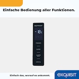 thumbnail of Exquisit Gefrierschrank GS295-NF-H-040D weiss | 274 l Nutzinhalt | NoFrost | Schnellgefrieren | Alarm-Funktion