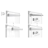 thumbnail of ALLboards Chevalet de Conférence Mobile Double Face 100x70cm sur Roulettes, Hauteur Réglable