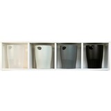 thumbnail of EXACOMPTA Cestino gettacarte Ecobin 45398D, capacità 15 litri, in polipropilene, (PxlxAlt) 26,3x26,3x33,5 cm, gamma  Office, Grigio. Conf. da 8 pz.