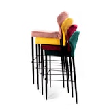 thumbnail of Louis Barhocker Grün, velours gepolstert, feuerhemmend, 50x47x105cm (BxTxH), 52102