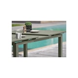 thumbnail of Table de jardin 10 places en aluminium kaki - MIAMI