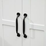 thumbnail of Mueble para debajo del lavabo armario de baño bajo lavabo con puerta doble y estante ajustable carga 20 kg 60x30x60 cm