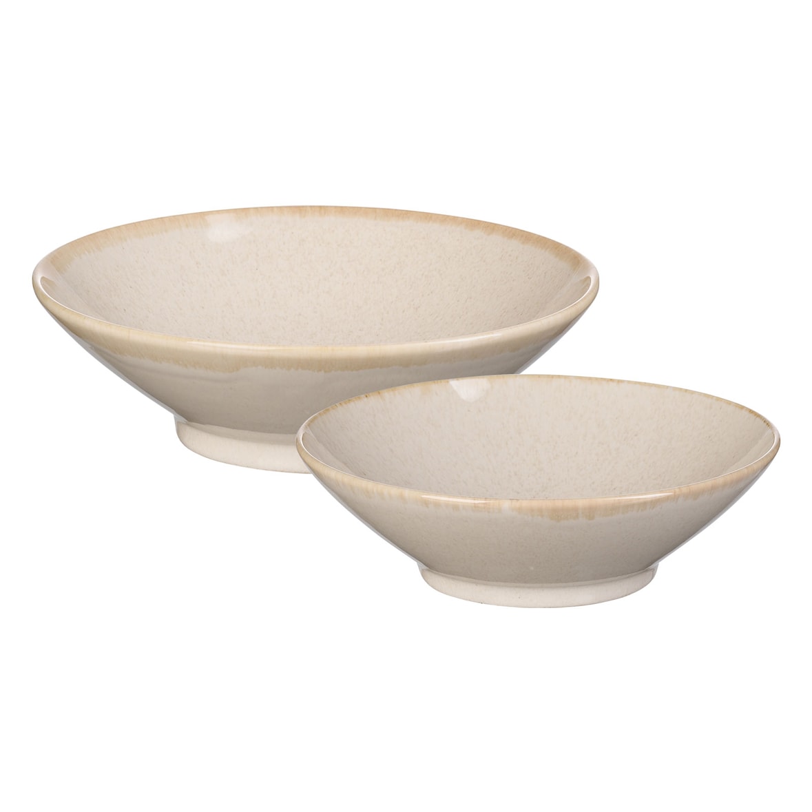 Ritzenhoff & Breker Sahara Servierschalen-Set 2-teilig - Creme