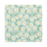 thumbnail of 200 Servietten, 3-lagig 1/4-Falz 33 cm x 33 cm `Lots of Daisies`
