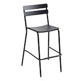thumbnail of Chaise haute de terrasse noire