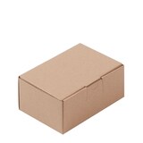 thumbnail of 100 x Faltkarton (160 x 114 x 60 mm) stabil 1-wellig Versandkarton Päckchen DHL Hermes Schachtel Box Paket braun BB-Verpackungen