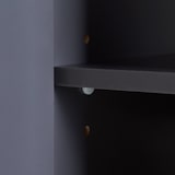 thumbnail of Helloshop26 - Meuble colonne de salle de bain 160 x 30 x 30 cm gris 03_0009953