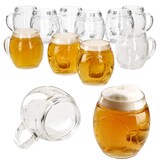 thumbnail of 12x Fußball Biergläser 0,5L geeicht Ball-Relief 12 Personen Bierkrüge aus Glas