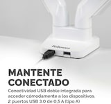 thumbnail of Fellowes Brazo para monitor doble horizontal Platinum  con 2 puertos USB, tamaño máximo monitor 32", fijación de pinza o atornillado a la mesa