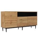 thumbnail of Merax Sideboard im Landhausstil mit Metallfüße, Anrichte aus Holz mit verstellbaren Einlegböden, Kommode, B:160cm