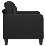 thumbnail of vidaXL Sessel Schwarz 60 cm Kunstleder