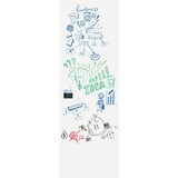 thumbnail of Whiteboard Folie WRAP-UP 101x600 cm magnethaftend, wieder beschreibbar