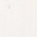 thumbnail of vidaXL Massivholzbett ohne Matratze Weiß 140x200 cm Kiefernholz