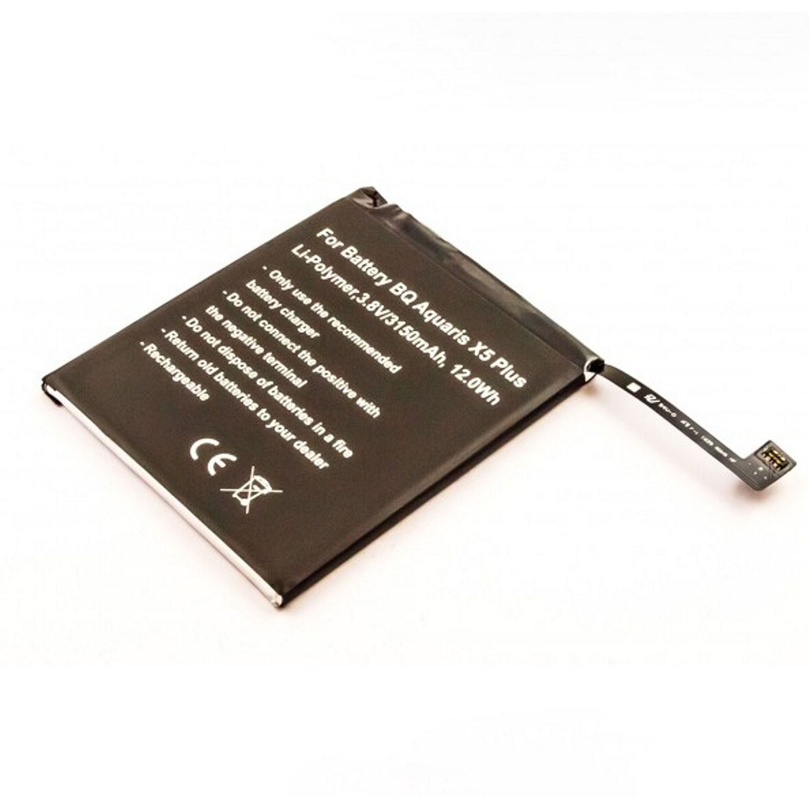 Akku kompatibel mit BQ Aquaris X5 Plus