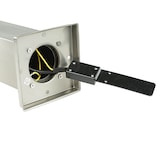 thumbnail of Licht-Erlebnisse Gartensteckdose BONN II Edelstahl mit Timer 2-fach Verteiler H:43, 5cm für Außen Energiesäule Terrasse Garten Hof, CX590-20-84