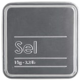 thumbnail of WellHome - 2x schwarze Vorratsdosen für Salz und Zucker