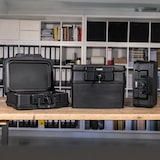 thumbnail of HMF 250451 Feuerfeste Wasserdichte Dokumentenbox, DIN A5, 38,5 x 16,5 x 28 cm, Schwarz