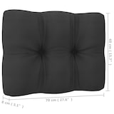 thumbnail of vidaXL 5-tlg. Garten-Lounge-Set mit Kissen Kiefer Massivholz